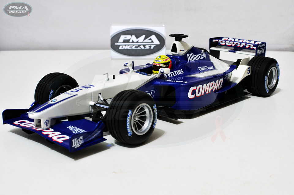 RALF SCHUMACHER 2001 WILLIAMS FW23 1:18